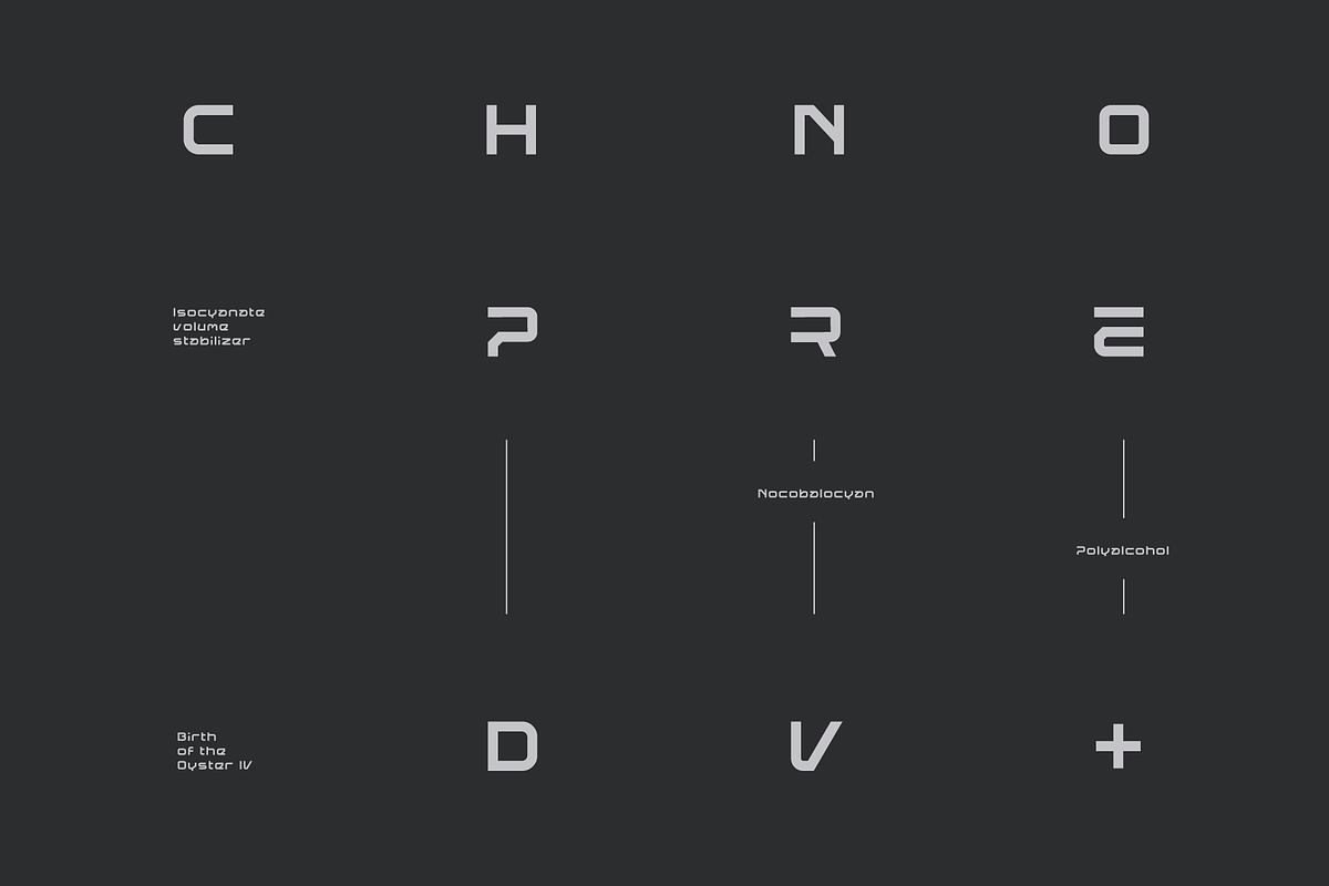 Egba Futuristic Tech Font, a Font by baqoos (Photo 4 of 10)