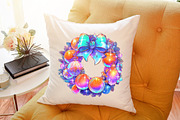 Iridescent Christmas Clipart Bundle, an Illustration by Sublimation Artist (Thumbnail 6 of 6)