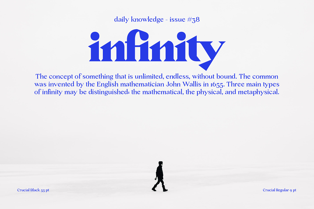 Crucial Sharp Serif Family + Italic, a Font by Jehoo Creative (Photo 3 of 12)