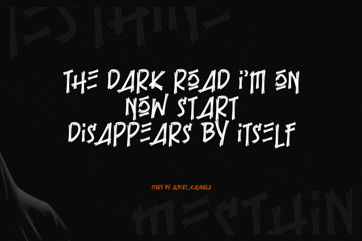 Mesthine Font, a Blackletter Font by albert_kalingga (Photo 2 of 5)