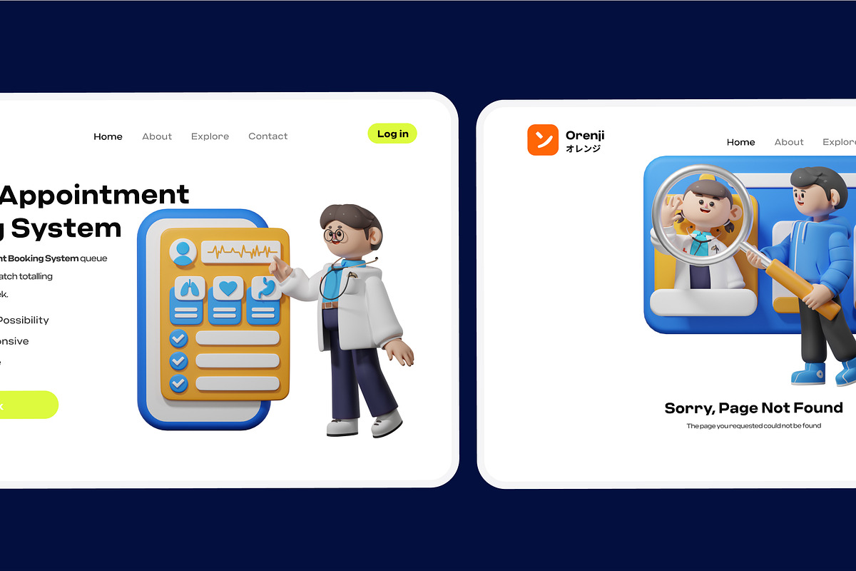Online Medical 3D Character, a Characters & Person 3D Model by orenjidesign (Photo 6 of 8)