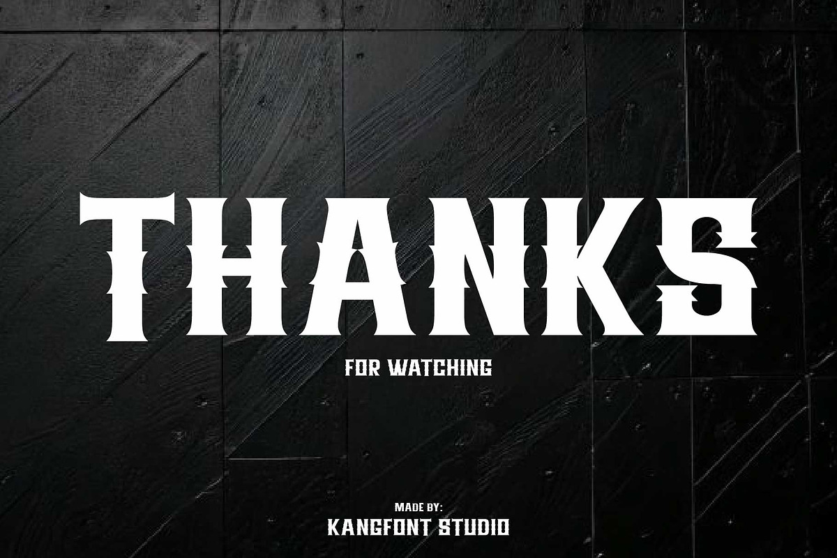 Knightshade – Blackletter Font, a Blackletter Font by kangfont Studio (Photo 10 of 10)