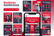 Business Conference | Instagram Post, a Social Media Template by Jiwstudio (Thumbnail 1 of 4)