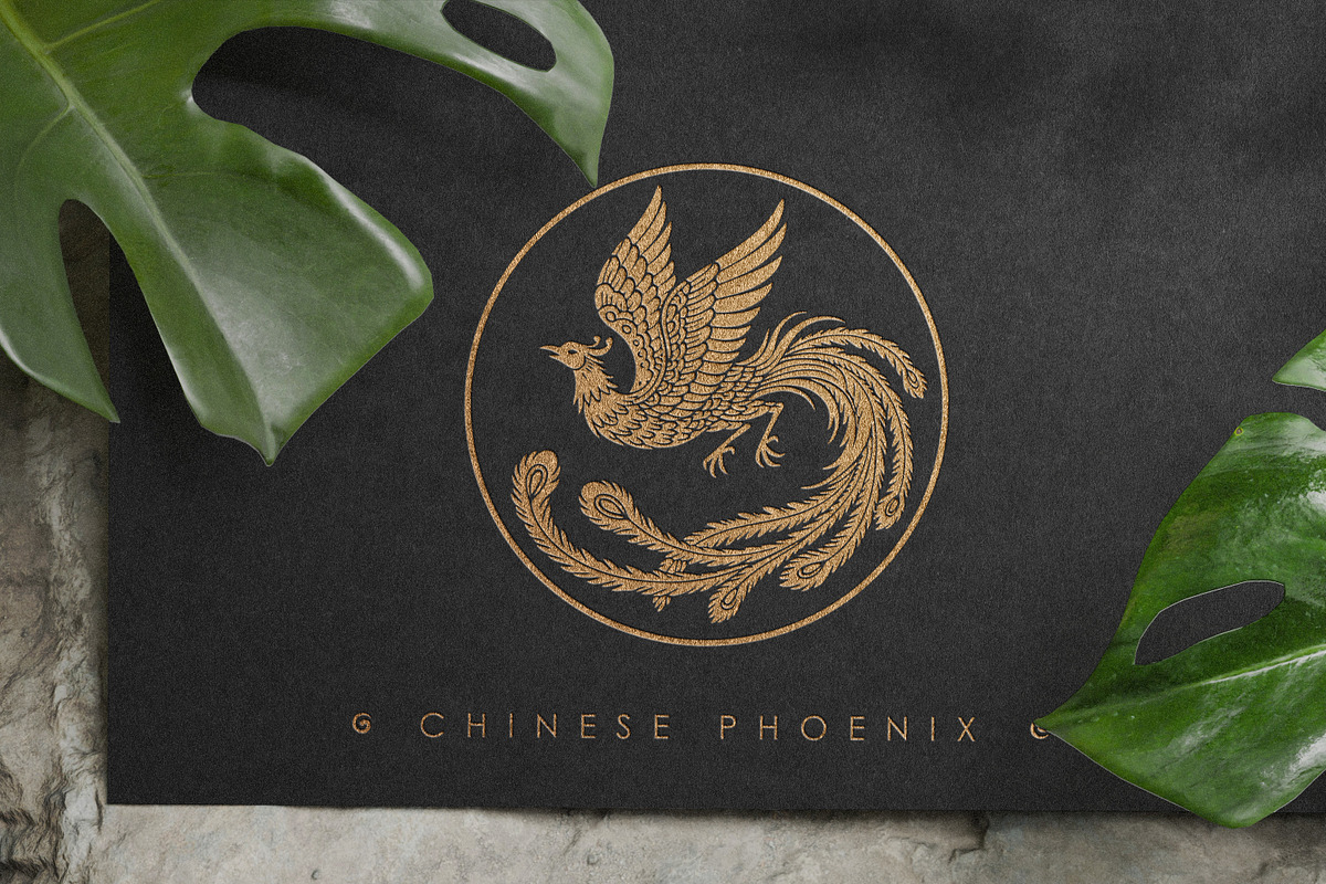 Chinese Phoenix decorative pattern, a Decorative Illustration by DesignFolioHub (Photo 4 of 6)