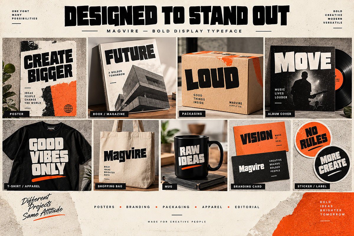 Magvire, a Script Font by Wow Magic (Photo 2 of 6)