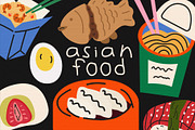Asian food clipart, a Food Illustration by Luamor (Thumbnail 1 of 9)