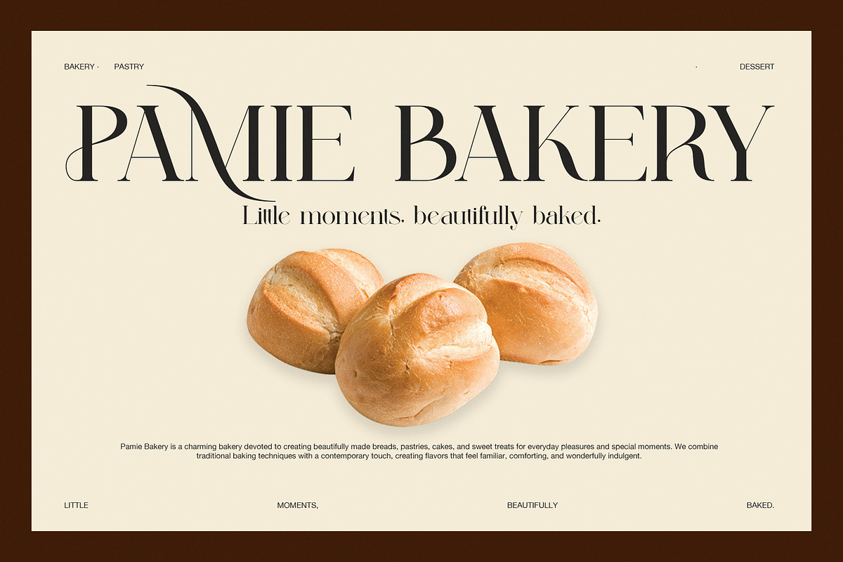 Gomiro Luxury Serif Display Font, a Serif Font by Perfectype (Photo 6 of 8)