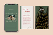 Christmas Instagram | PS Canva, a Social Media Template by BlancaLab Studio (Thumbnail 5 of 9)