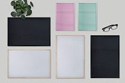 Letter board mockup set, a Product Mockup by Twin Design (Thumbnail 2 of 5)