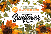 Sunflower, an Illustration by Maria Redko (Thumbnail 1 of 7)