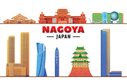 Nagoya Japan skyline, a Work Illustration by Sky and glass (Thumbnail 6 of 6)