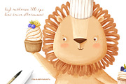 Yummy party - whimsy clipart, a Decorative Illustration by polikarpovaart (Thumbnail 2 of 22)
