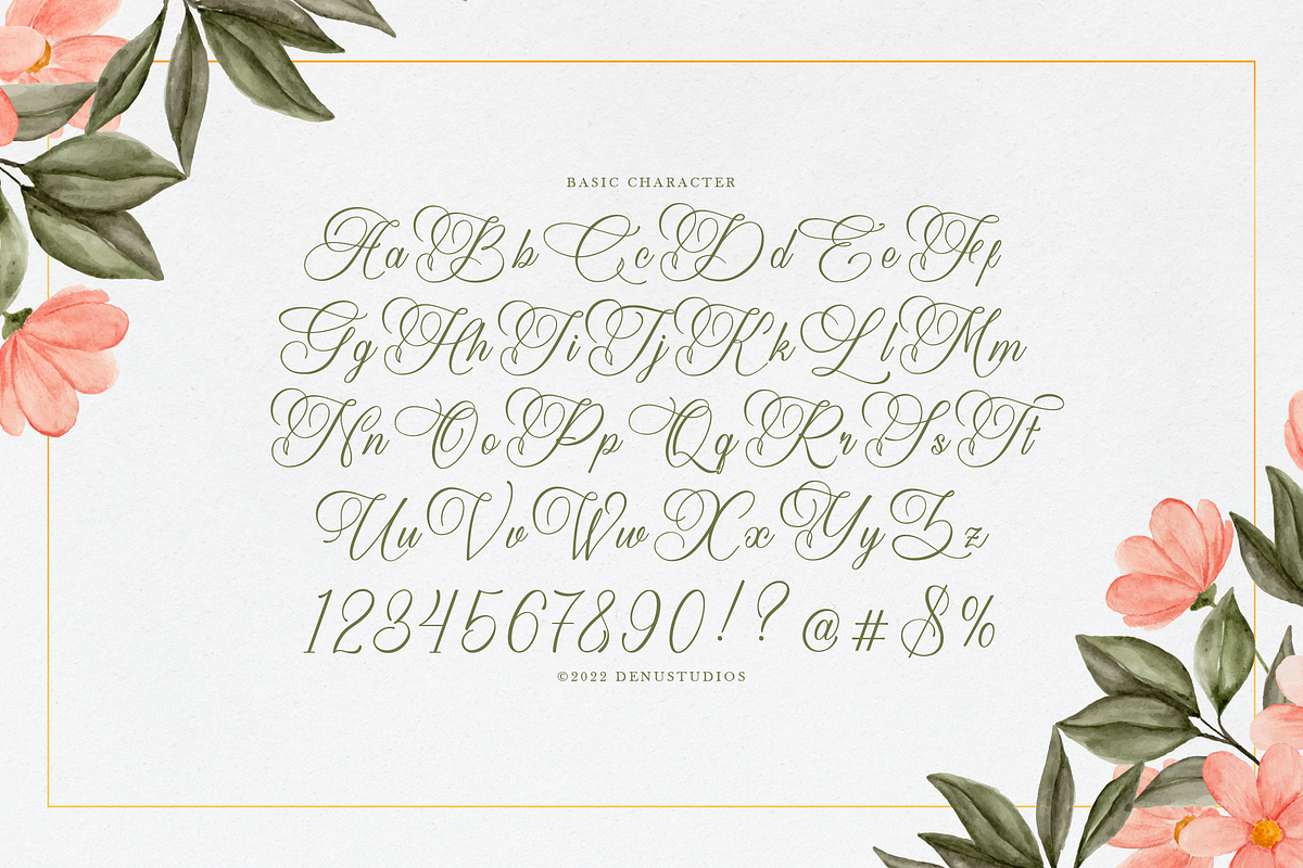 Harvintelis | Beauty Calligraphy, a Script Font by Denustudios (Photo 10 of 12)