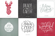 Farmhouse Christmas Lettering Kit, an Illustration by Callie Rian & Co. (Thumbnail 9 of 16)