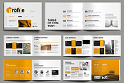 Company Profile Template Design, a Brochure Template by MightyDesign (Thumbnail 2 of 6)