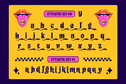 Contrast Groovy Typeface, a Serif Font by alit design (Thumbnail 11 of 20)