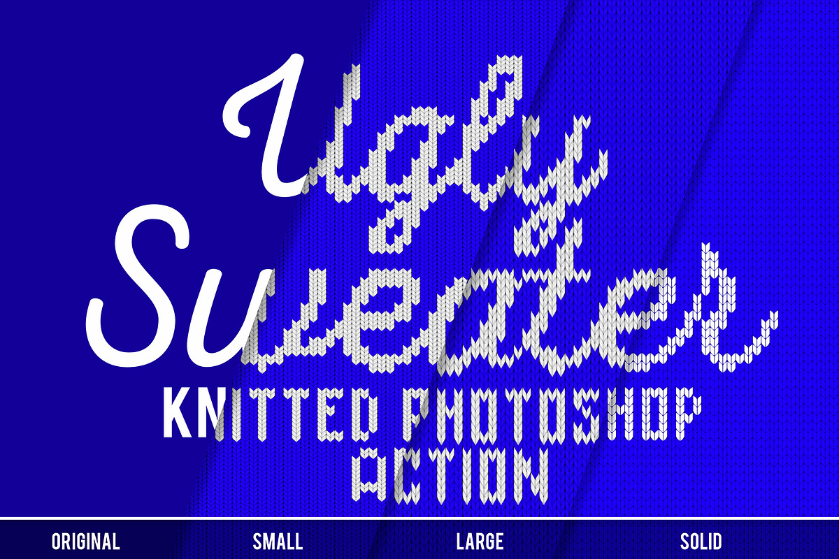 Ugly Christmas Sweater Photoshop Act, an Action Add-On by beetlepixels (Photo 8 of 14)