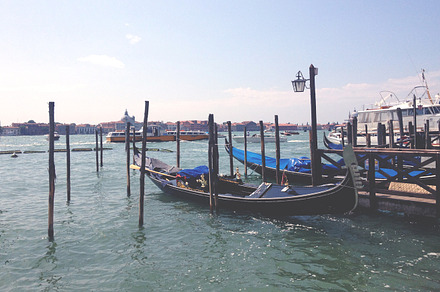Gondola stock photo containing venice and venetia