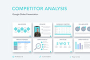 Competitor Analysis Google Slides, a Presentation Template by Jumsoft (Thumbnail 1 of 21)