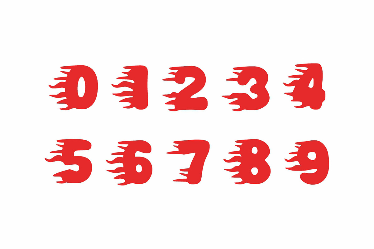 Fire Blaze - Flame Font, a Font by Fourteen Letter (Photo 4 of 9)