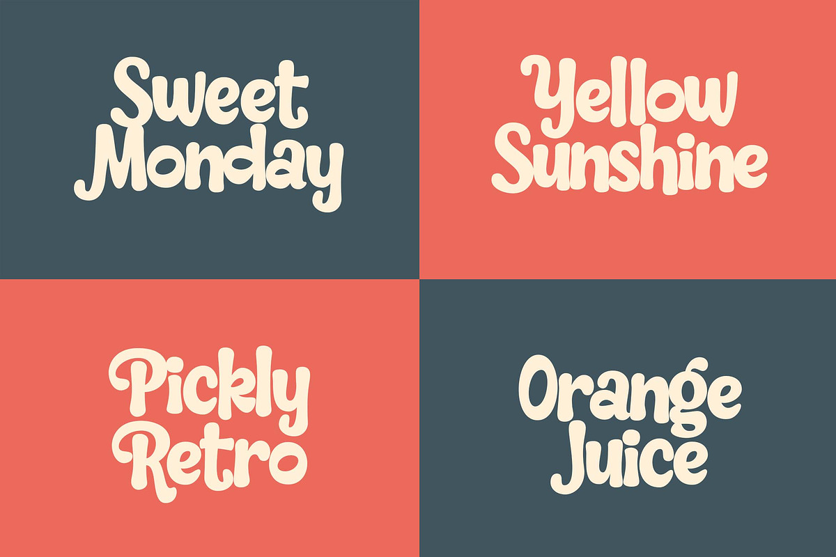 Angel Winkle a Bouncy Bold Font, a Font by Blankids Studio (Photo 6 of 12)