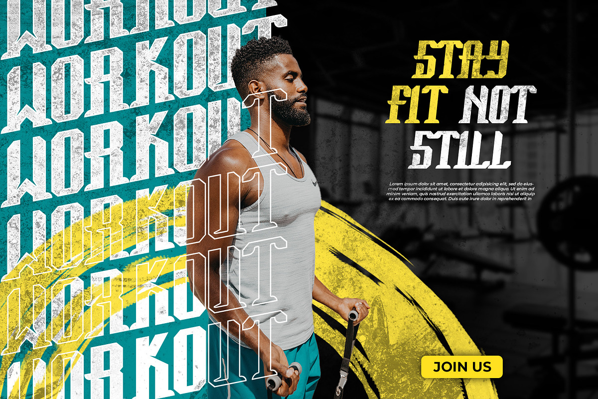 Maabhodo a Strong Bold Display Font, a Font by kkgp_works (Photo 2 of 5)