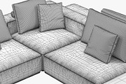Poliform Westside Sofa set 3, a Furniture 3D Model by 3dmitruk (Thumbnail 15 of 18)
