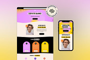 Squarespace Website Template, a Squarespace Template by Ciel Lumiere (Thumbnail 1 of 9)