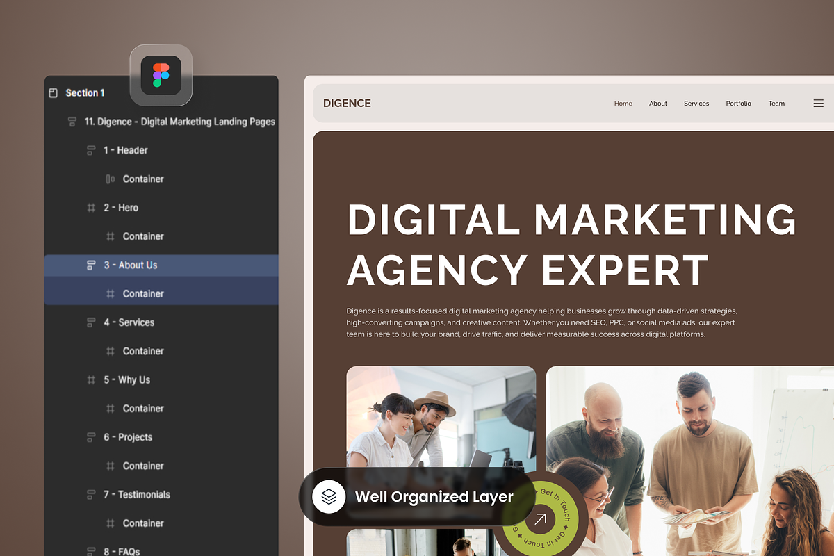 Digence - Digital Marketing preview 2