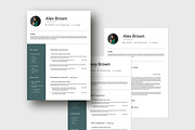 Creative Resume Template, a Resume Template by slidestock55 (Thumbnail 3 of 6)