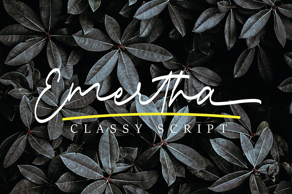 Emertha Classy Script