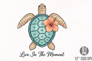 Live in Moment PNG, a Seasonal Illustration by Designking (Thumbnail 1 of 4)