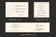 Candles & Soap labels Canva Template, a Branding & Logo Template by Visual Animal (Thumbnail 2 of 6)