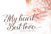 Lovely Girl - A Chic Script, a Script Font by Heinzel Std (Thumbnail 2 of 13)