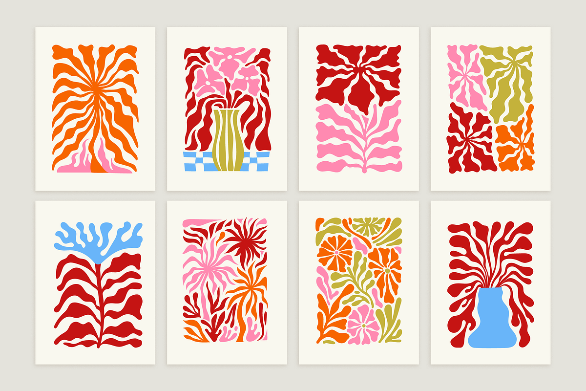 Floral vibes, prints and elements, an Object Graphic by venimo (Photo 8 of 14)
