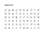 70 Object Vector Line Icon, an Outline Icon by Those Icons (Thumbnail 2 of 2)