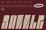 Sazzle Pixel, a Sans Serif Font by Craft Supply Co. (Thumbnail 1 of 8)
