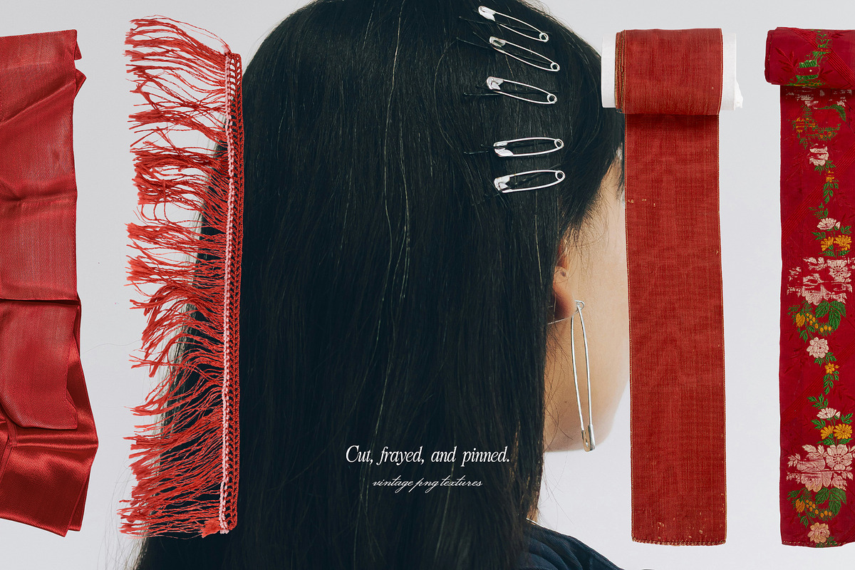 Ribbon & Trim Vintage PNG Collection, a Texture Graphic by Kaleriia (Photo 13 of 15)