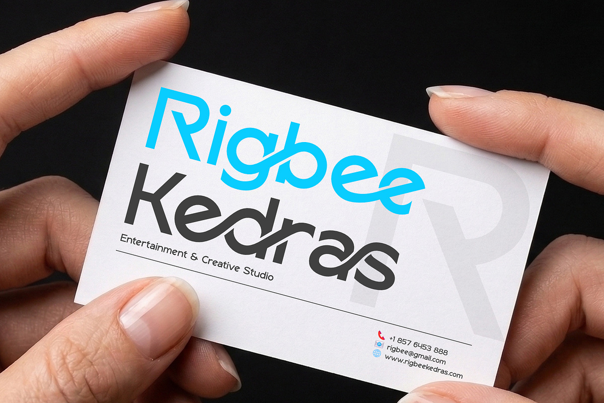 Gedbar - Modern Ligature Logo Font, a Sans Serif Font by Sealoung (Photo 8 of 11)