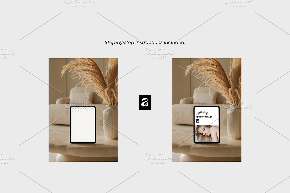 5 iPad Affinity HD Mockup Bundle, an iPad Mockup by Studio Marmotte (Photo 9 of 9)