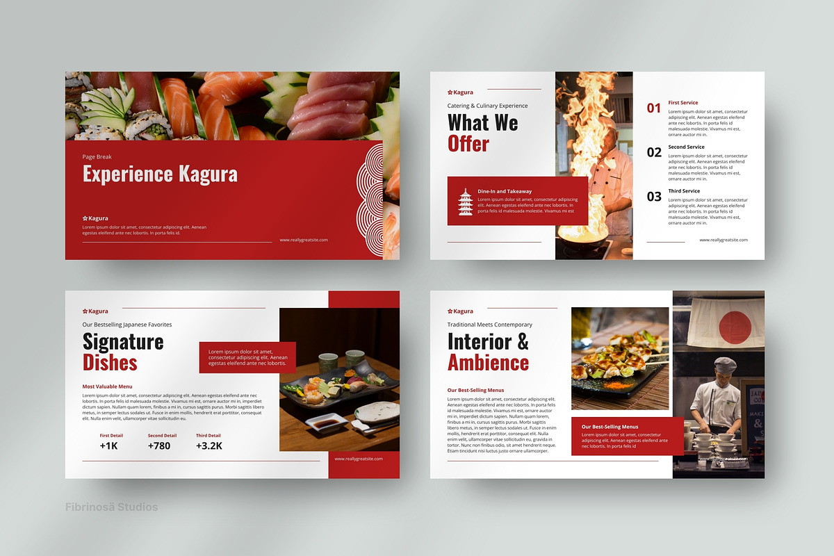 Japanese Food Restaurant Pitch Deck preview 6