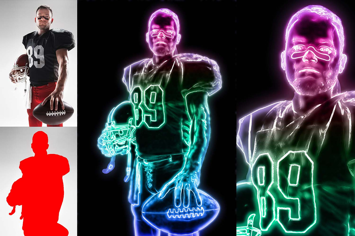 Neon Photo Painting Photoshop Action, an Action Add-On by MRI STUDIO (Photo 10 of 17)