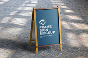 Frame Sign Mockup, a Product Mockup by Designbuys (Thumbnail 3 of 3)