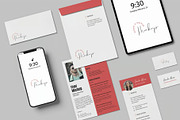 Brand Identity Mockups, an Advertising Mockup by Se٧enStudio (Thumbnail 3 of 3)
