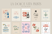 La Dolce Vita Print Posters, an Object Graphic by DesignThatMatters (Thumbnail 7 of 16)