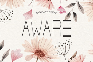 Aware Summer Font