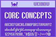 The Processor font, a Font by weknow (Thumbnail 5 of 8)