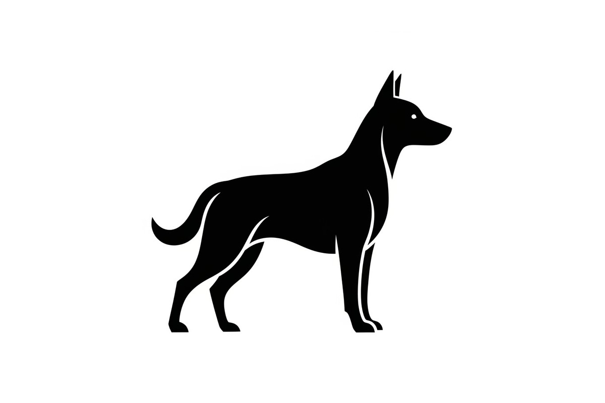 Dog Portrait Silhouette Bundle, an Illustration by jahid234 (Photo 30 of 37)