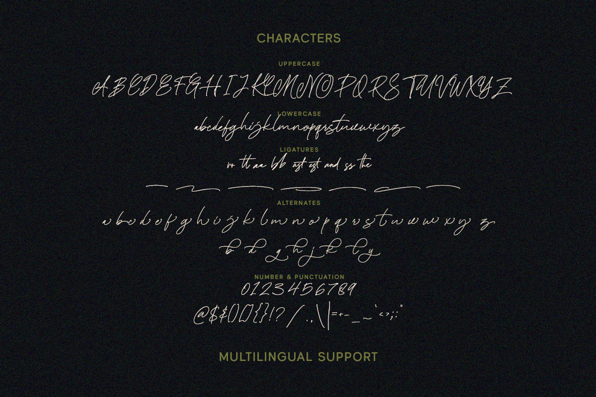Majapahit- Signature Font, a Script Font by Letterhend Studio (Photo 7 of 10)