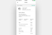 Complete iOS ui kit for delivery app, an UI Kit Template by Divanraj (Thumbnail 12 of 29)